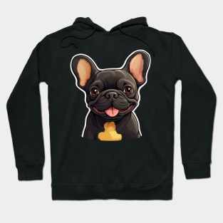 Cute French Bulldog Frenchie Dog Lover Funny Hoodie